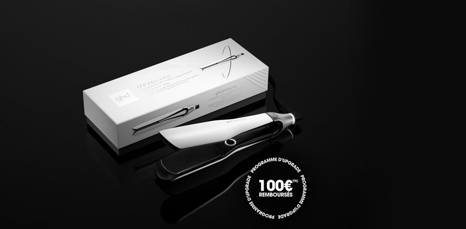 Lisseur à plaques larges GHD Chronos Max Blanc (PLAQUES 43mm)