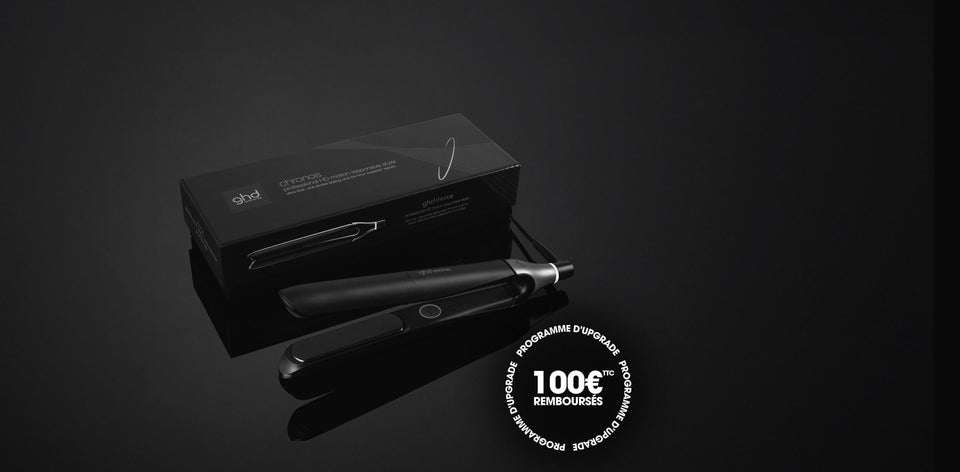 Lisseur GHD Chronos Noir à plaques classiques (PLAQUES 26mm)
