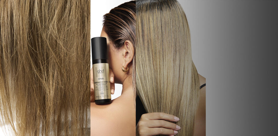 Soin Réparateur sans rinçage GHD Rehab pour Cheveux Abimés
