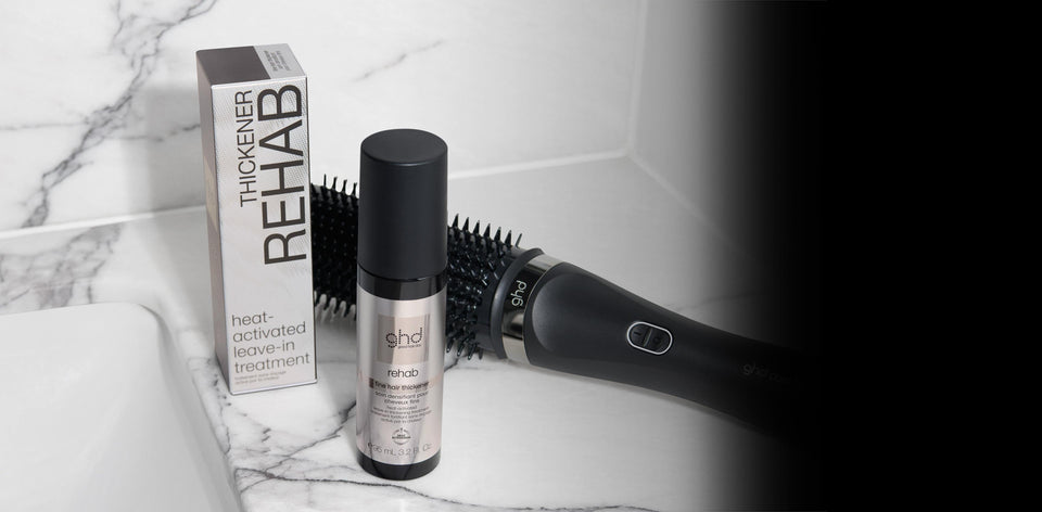 Soin Densifiant sans rinçage GHD Rehab pour Cheveux Fins