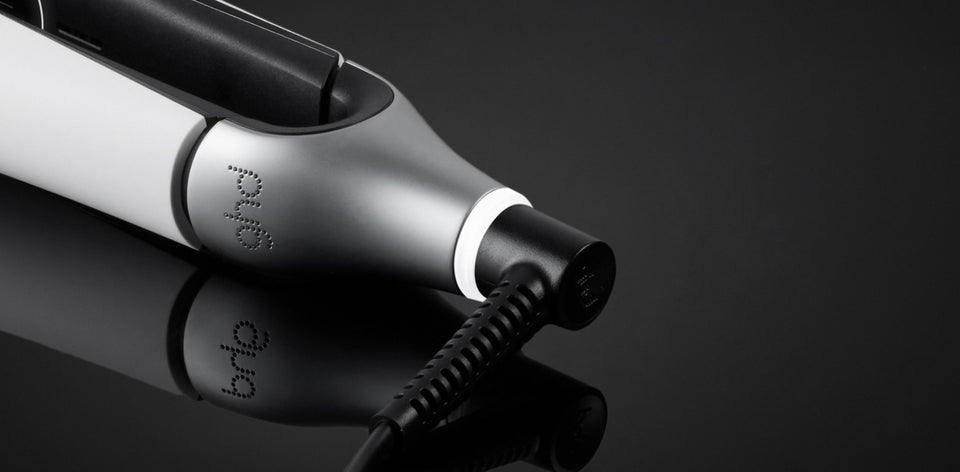 Lisseur GHD Chronos Blanc à plaques classiques (PLAQUES 26mm)