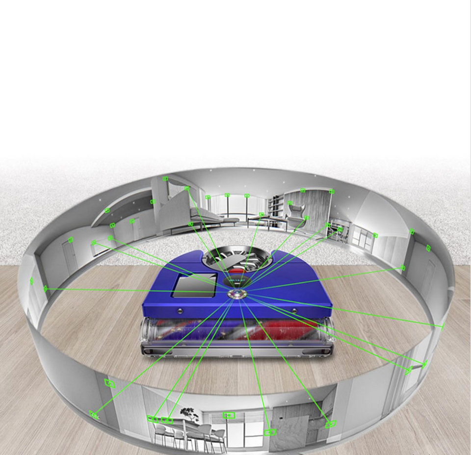 Dyson 360 vis nav™ Bleu