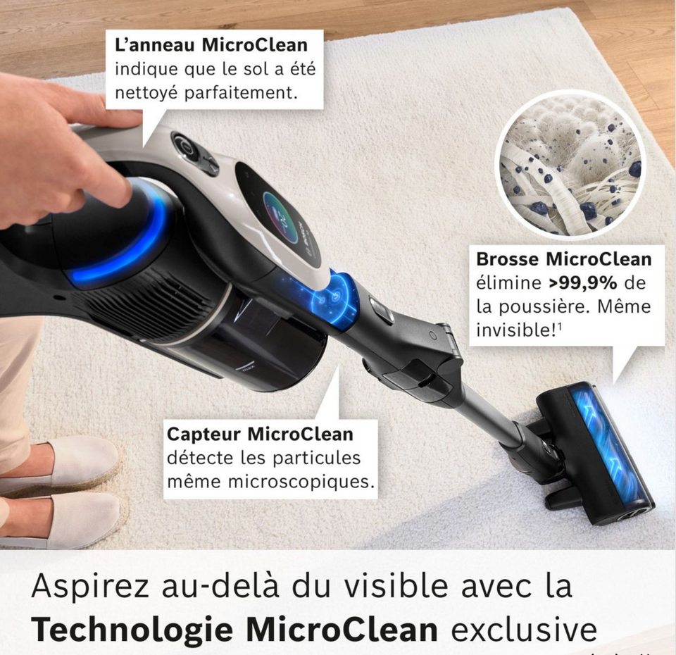 Aspirateur balai BOSCH Unlimited 10 BSS1041GHF