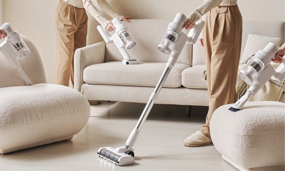 Aspirateur balai sans fil EZIclean® Cyclomax R22 station