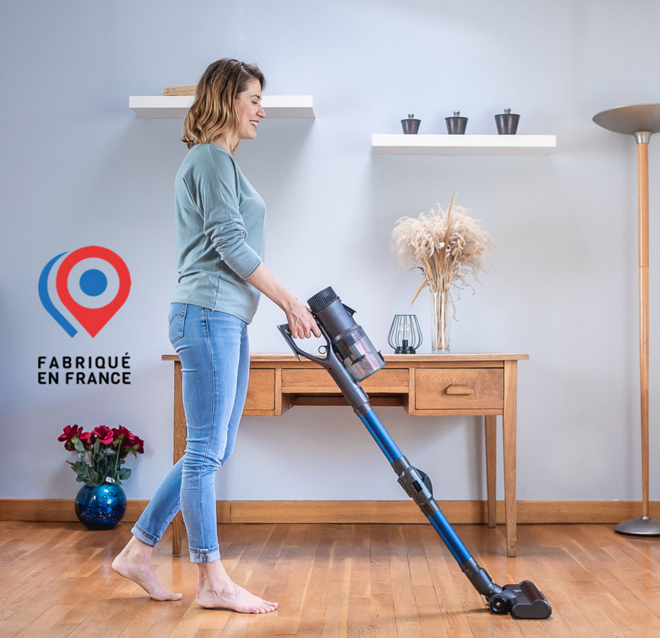 Aspirateur balai sans fil eziclean® Cycloboost FR8 Wash