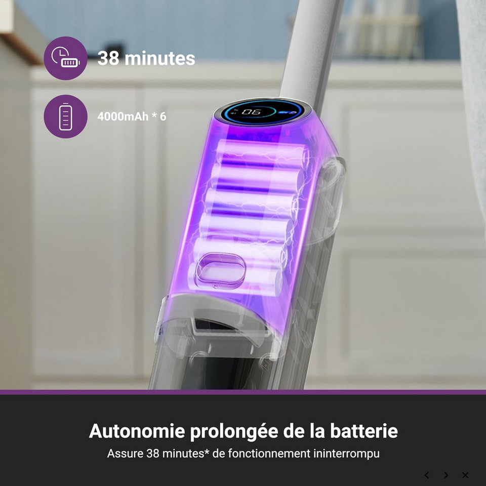 Aspirateur Laveur Sans Fil Eureka RapidWash NEW630