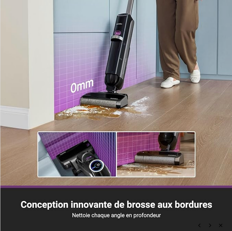 Aspirateur Laveur Sans Fil Eureka RapidWash NEW630