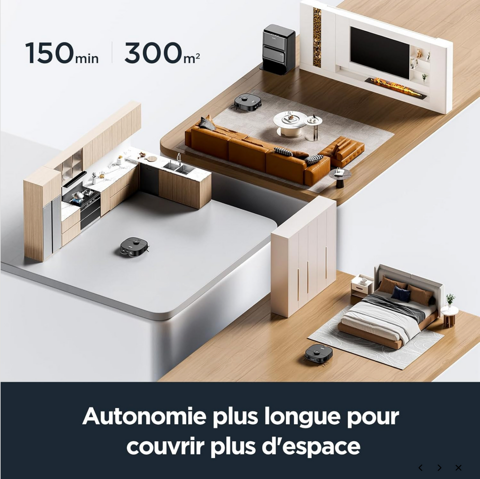 Eureka J12 Ultra Robot Aspirateur Laveu