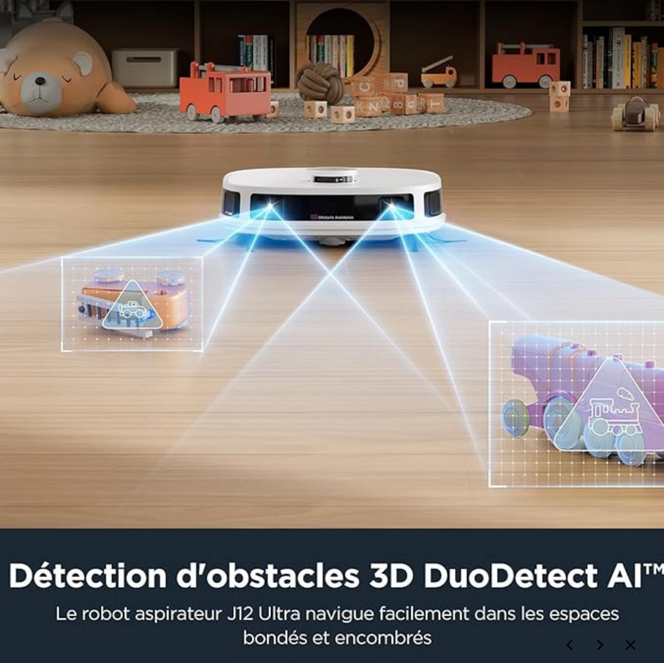 Eureka J12 Ultra Robot Aspirateur Laveur