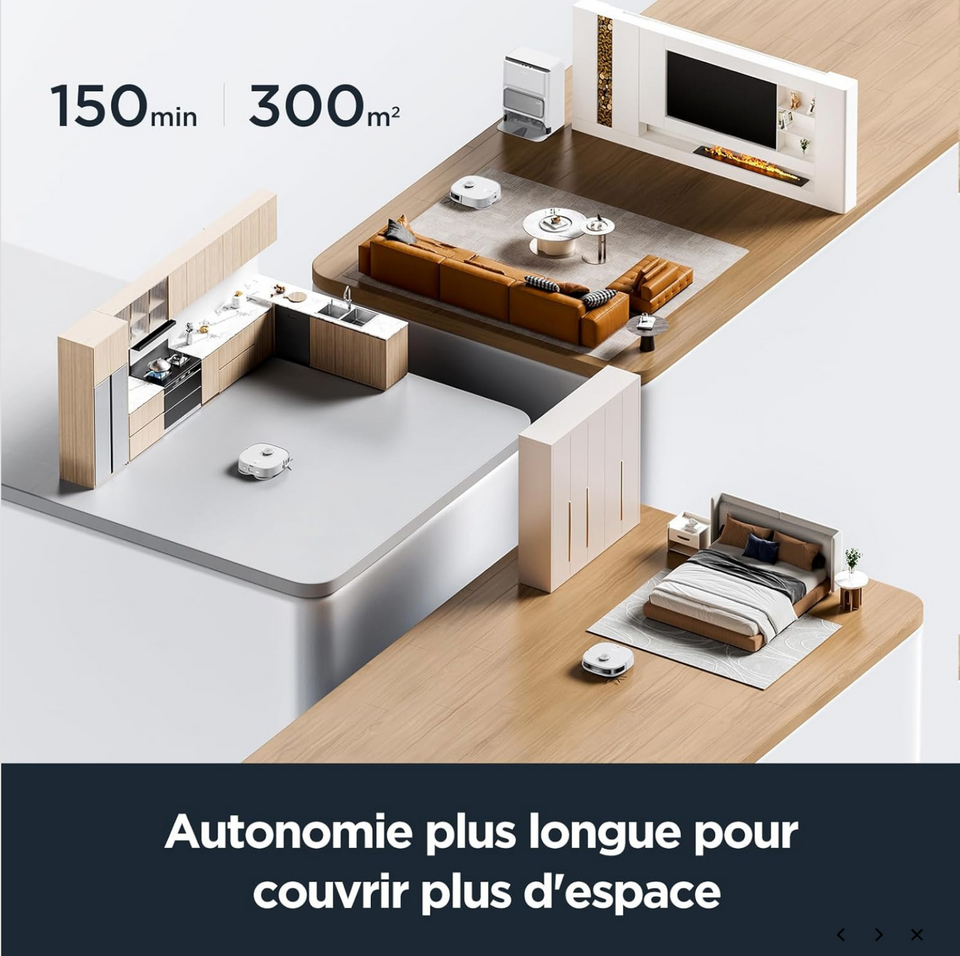 Eureka J12 Ultra Robot Aspirateur Laveur