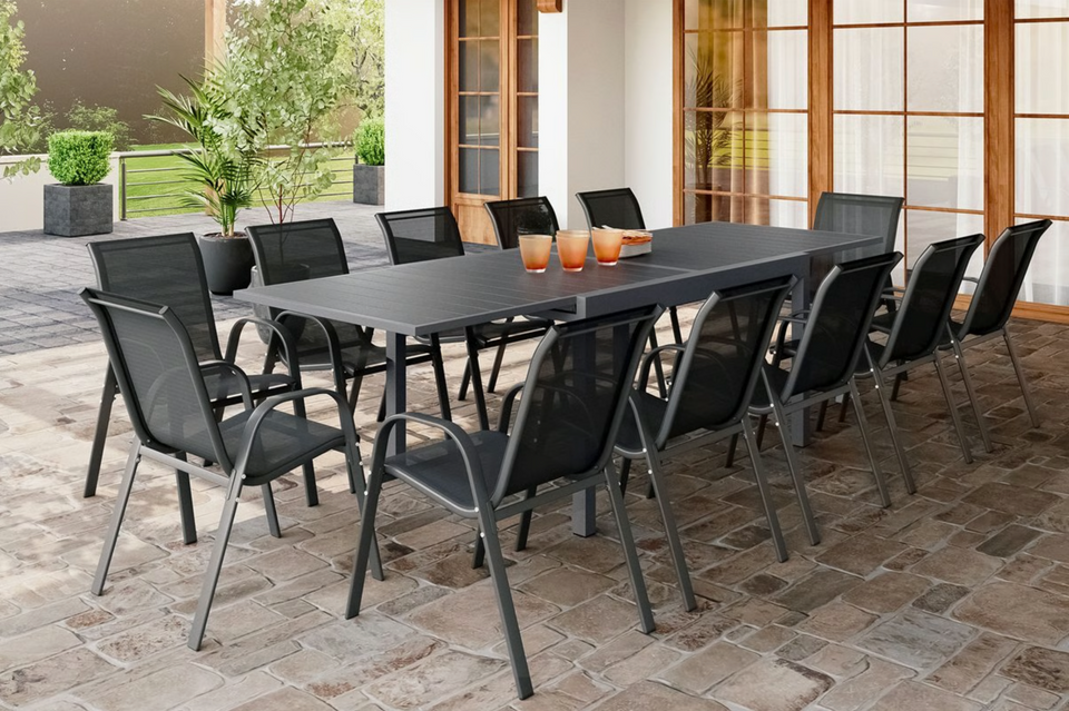 Ensemble de jardin extensible - Jusqu'à 12 places