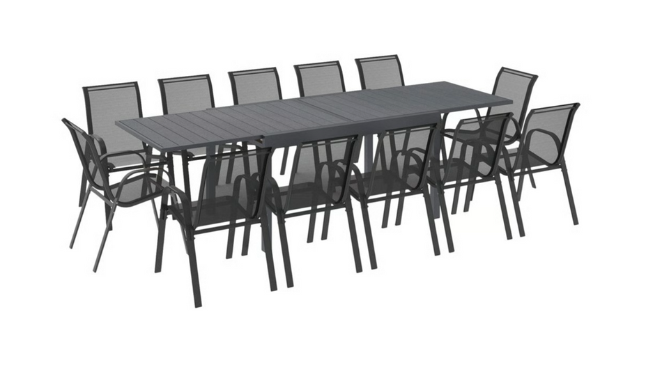 Ensemble de jardin extensible - Jusqu'à 12 places