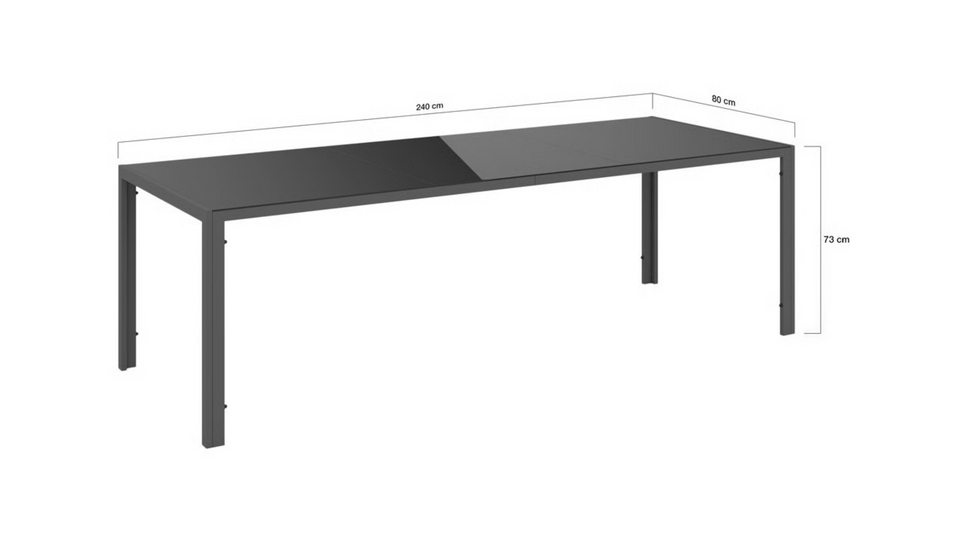 Ensemble de jardin Inkazen - 10 places