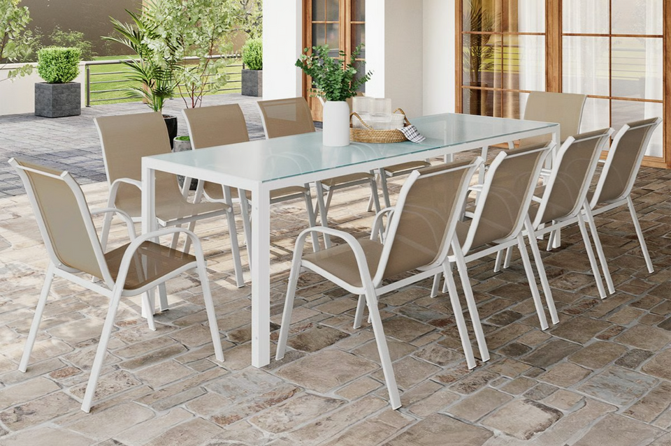 Ensemble de jardin Formentera - 10 places