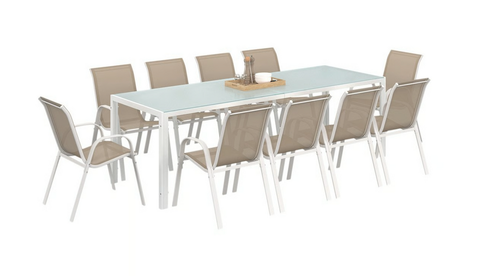 Ensemble de jardin Formentera - 10 places