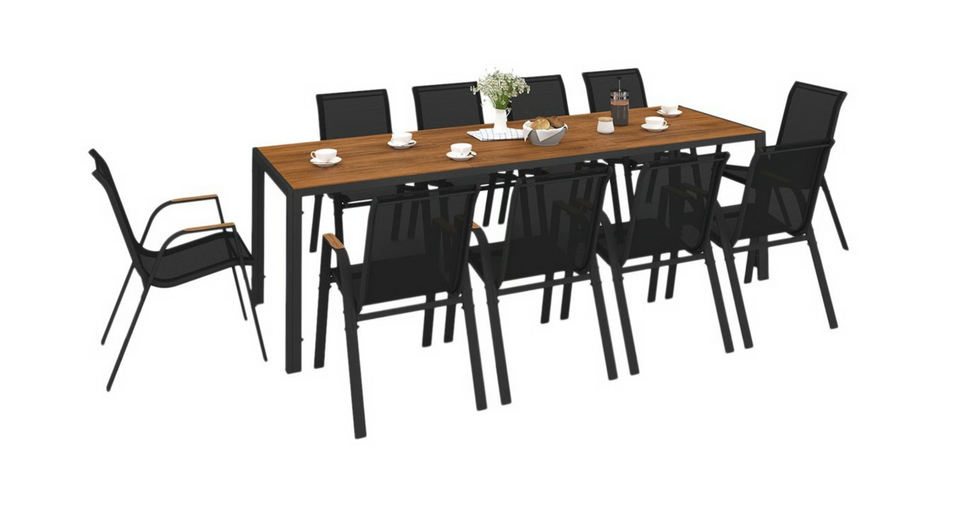 Ensemble de jardin Timbia - 10 places