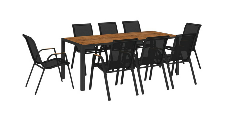 Ensemble de jardin Timbia - 8 places